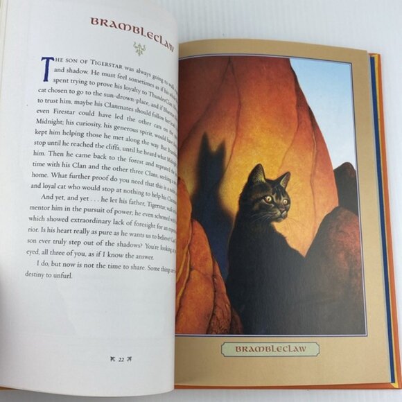 Warriors Cats of the Clans Book Hard Cover Illustrated - Picture 11 of 12